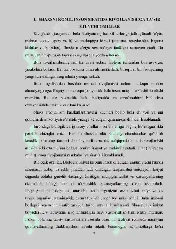 MAKTABGACHA TA’LIM TASHKILOTLARIDA TARBIYALANUVCHILAR SHAXSINI SHAKLLANTIRUVCHI FAOLIYAT TURLARI 6