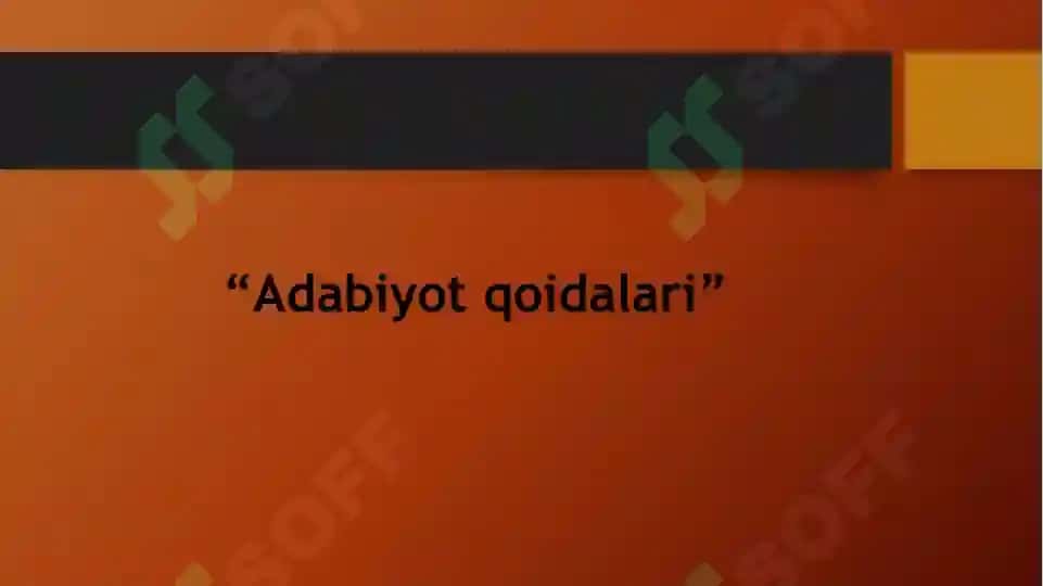 Abdurauf fitrat adabiyot qoidalari 8