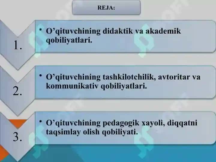 Pedagogik qobiliyatning turlari va ularning tasnifi 2