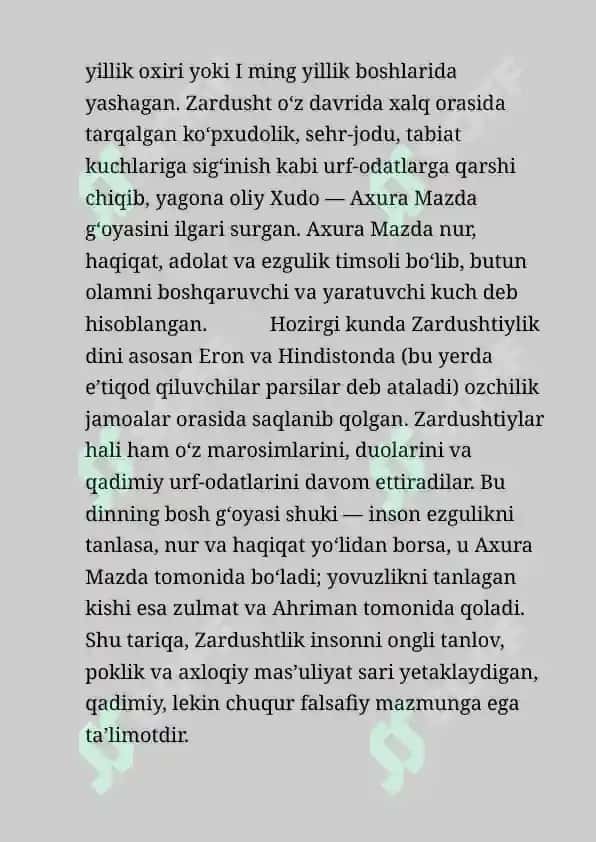 Mustaqil ish Zardushtiylik dini 4