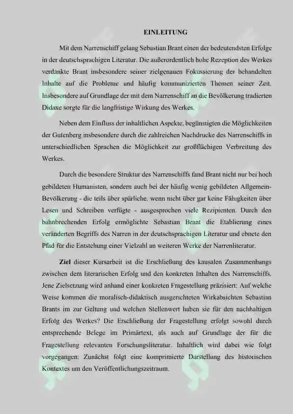 Sebastian Brant und das berühmte Werk  „Narrenschiff“ 6