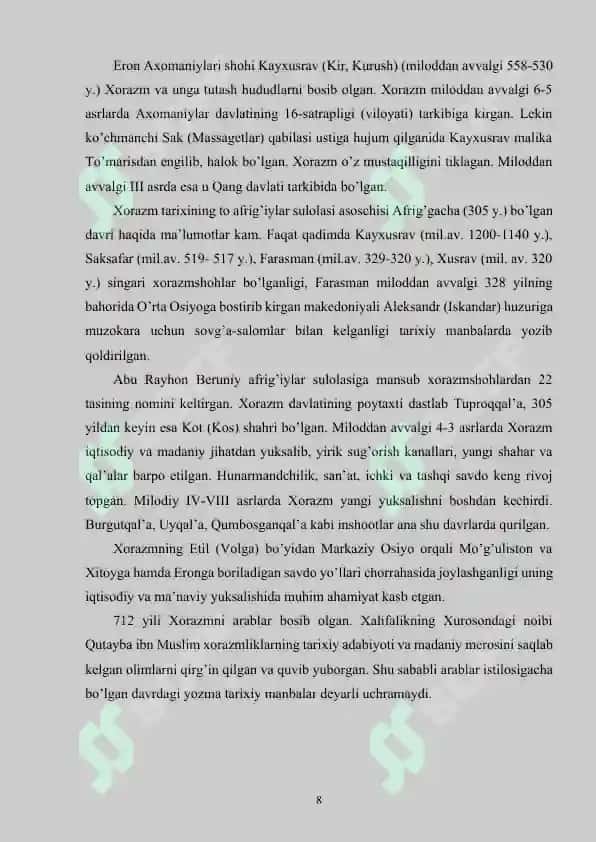 Ilk davlatlarning kelib chiqishi va rivojlanishi 8