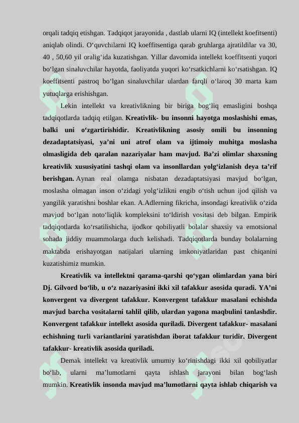 INTELLEKT VA KREATIVLIK 3