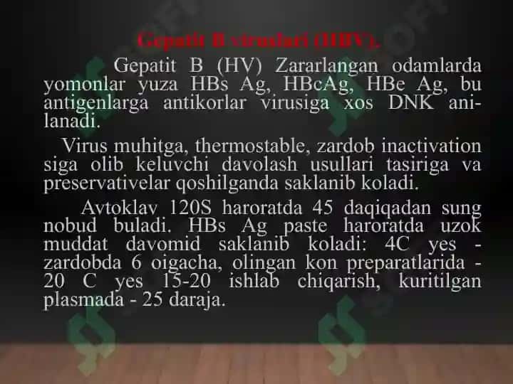 parenteral ViruslI gepatitlarning epidemIK O’chog’ida EPIDEMIYAga qarshi chora-tadbirlari 5