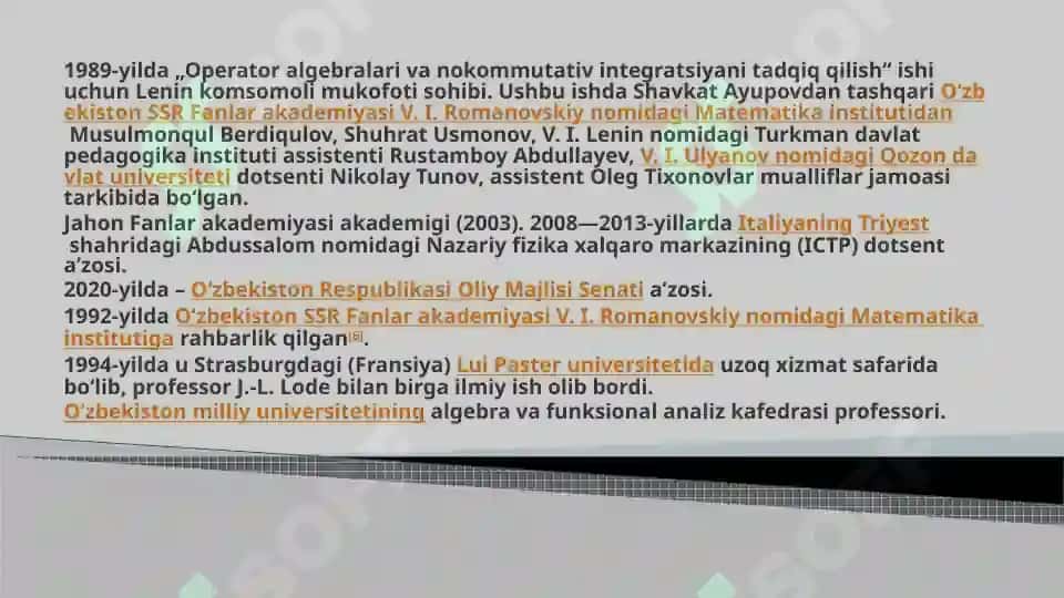 Oʻzbek matematiklari 4