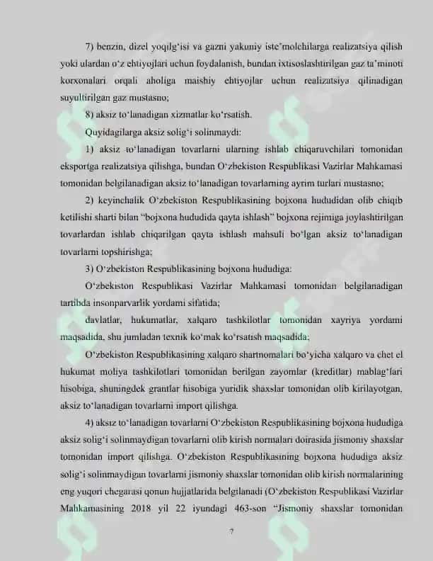 Aksiz solig'i haqida 7
