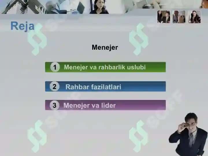 Menejer va rahbarlik uslubi 2