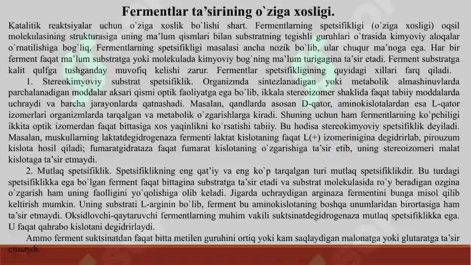 ODDIYY FERMENTATIV JARAYONLAR KINETIKASI 3