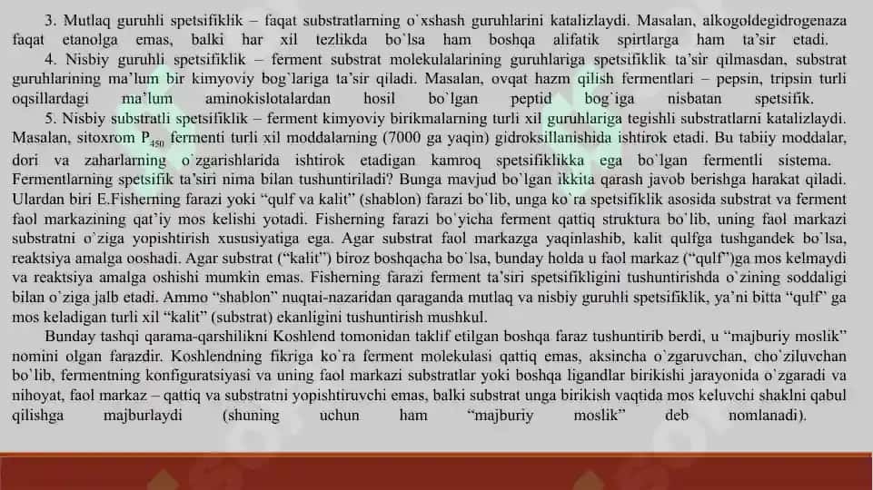 ODDIYY FERMENTATIV JARAYONLAR KINETIKASI 4