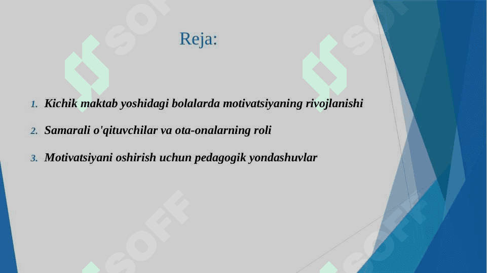 KICHIK MAKTAB YOSHIDA MOTIVATSION SOHANING RIVOJLANISH XUSUSIYATLARI 2