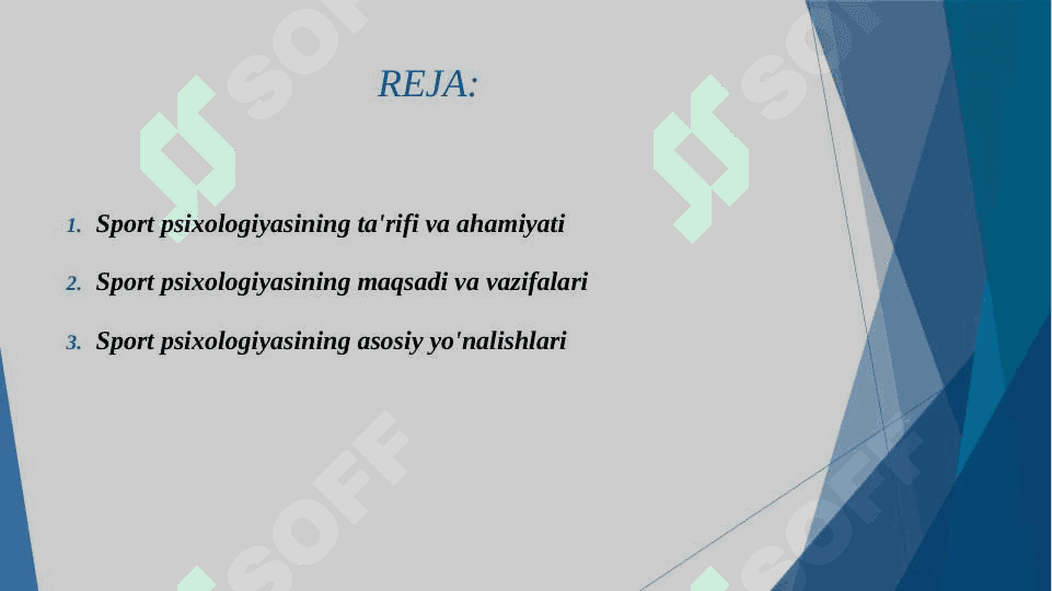 Sport psixologiyasiga tavsif 2