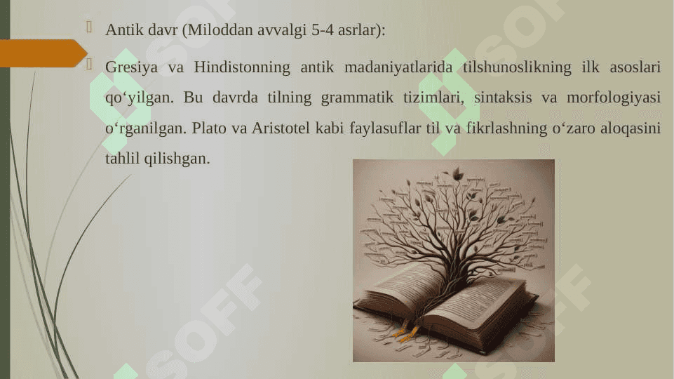 Tilshunoslikning taraqqiyot bosqichlari 3
