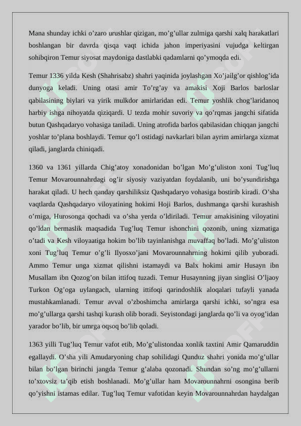 Sarbadorlar harakati – ijtimoiy qatlamlar to’qnashgan maydon 24 3