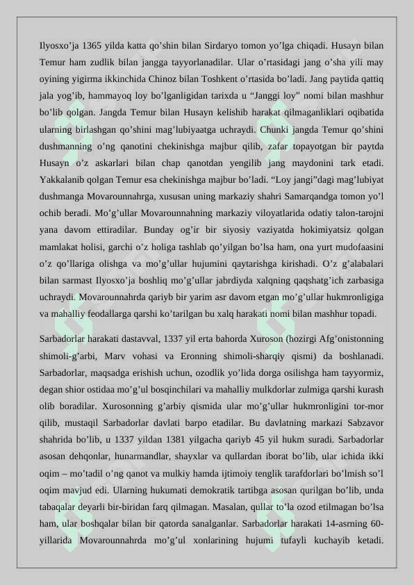 Sarbadorlar harakati – ijtimoiy qatlamlar to’qnashgan maydon 24 4