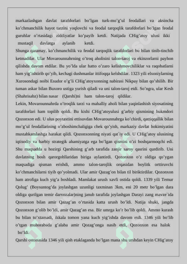 Sarbadorlar harakati – ijtimoiy qatlamlar to’qnashgan maydon 24 6