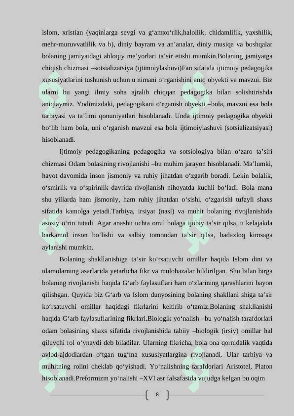 kurs ishi 8