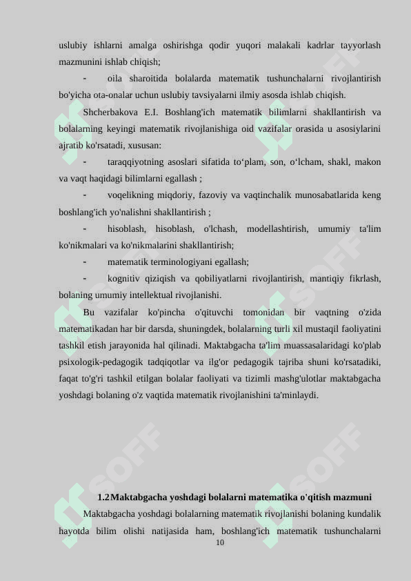 Maktabgacha  yoshdagi bolalarda elementar matematik tasavvurlarni shakllantirish metodikasi. 8