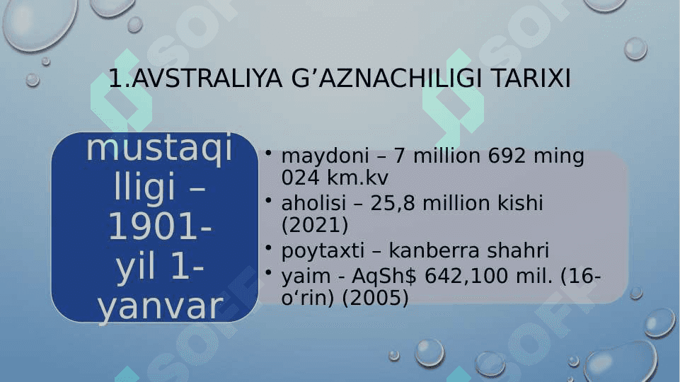 Avstraliya g’aznachilik tizimi 3