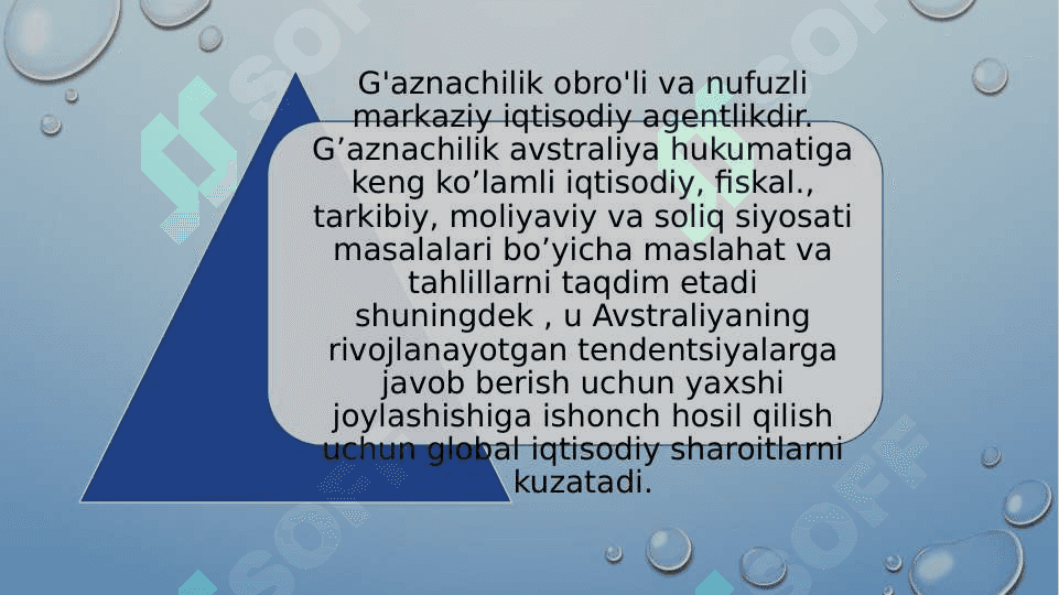 Avstraliya g’aznachilik tizimi 7