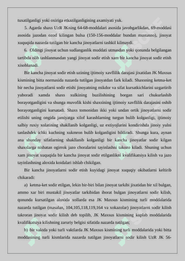 Bir qancha jinoyat sodir etish 24 3