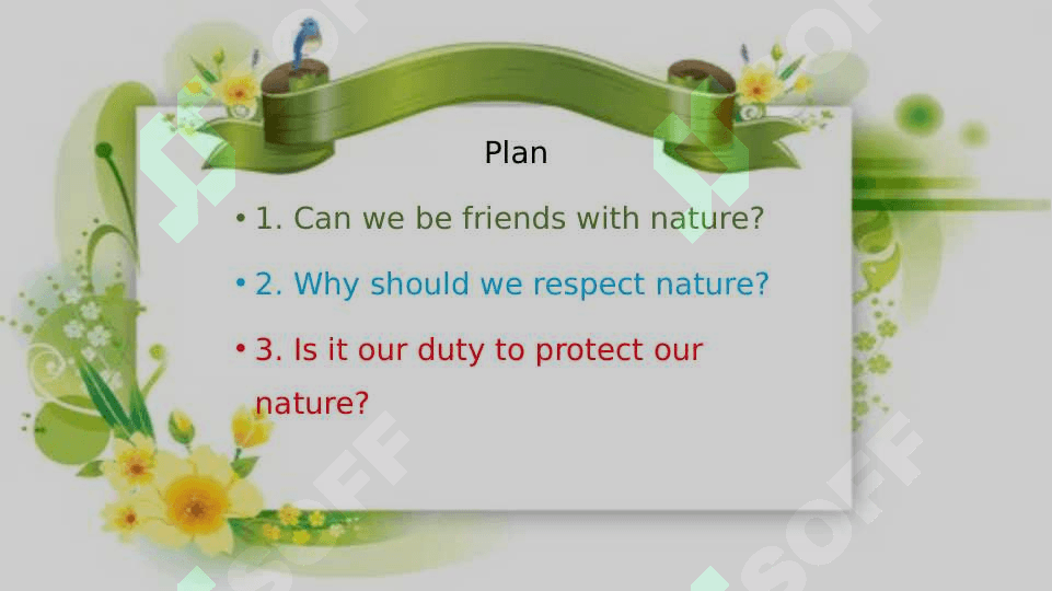 Nature is our friend 2