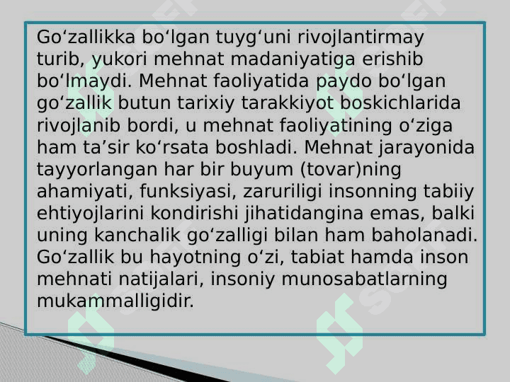 O‘QUVCHILARDA JISMONIY VA ESTETIK  TARBIYANI SHAKLLANTIRISH 8