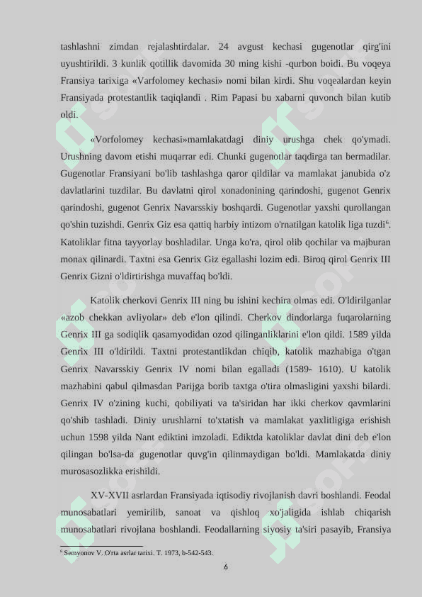 Fransiya  Lyudovik XV hukmronligi davrida 6