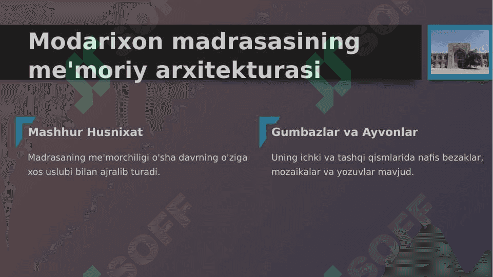 Modarixon madrasasi 8