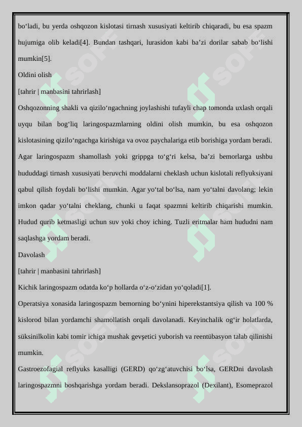 LARINGOSPAZMDA BIRINCHI YORDAM 3