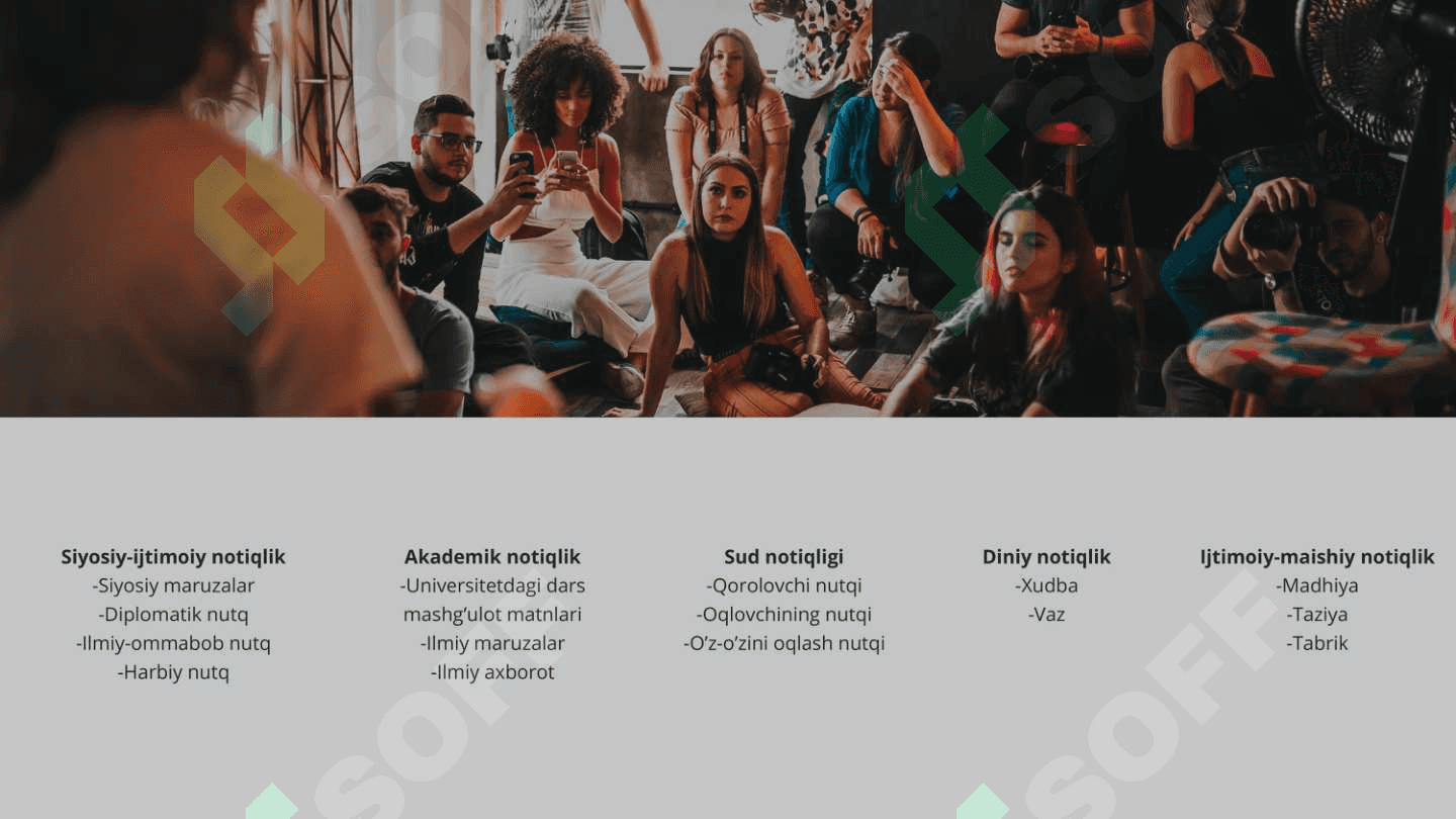 Notiqlik turlari 4