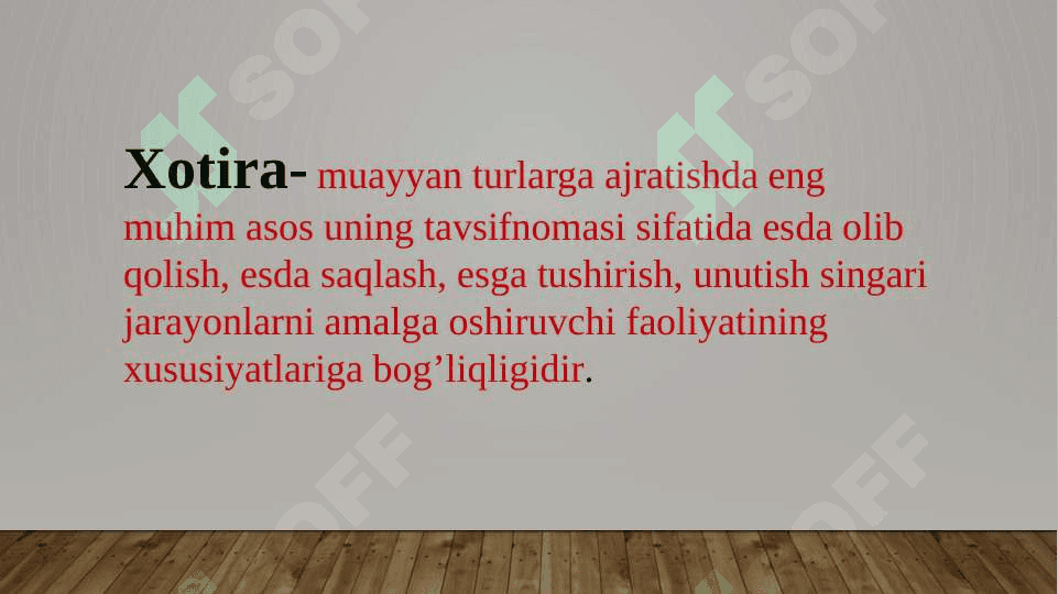 Xotira 8
