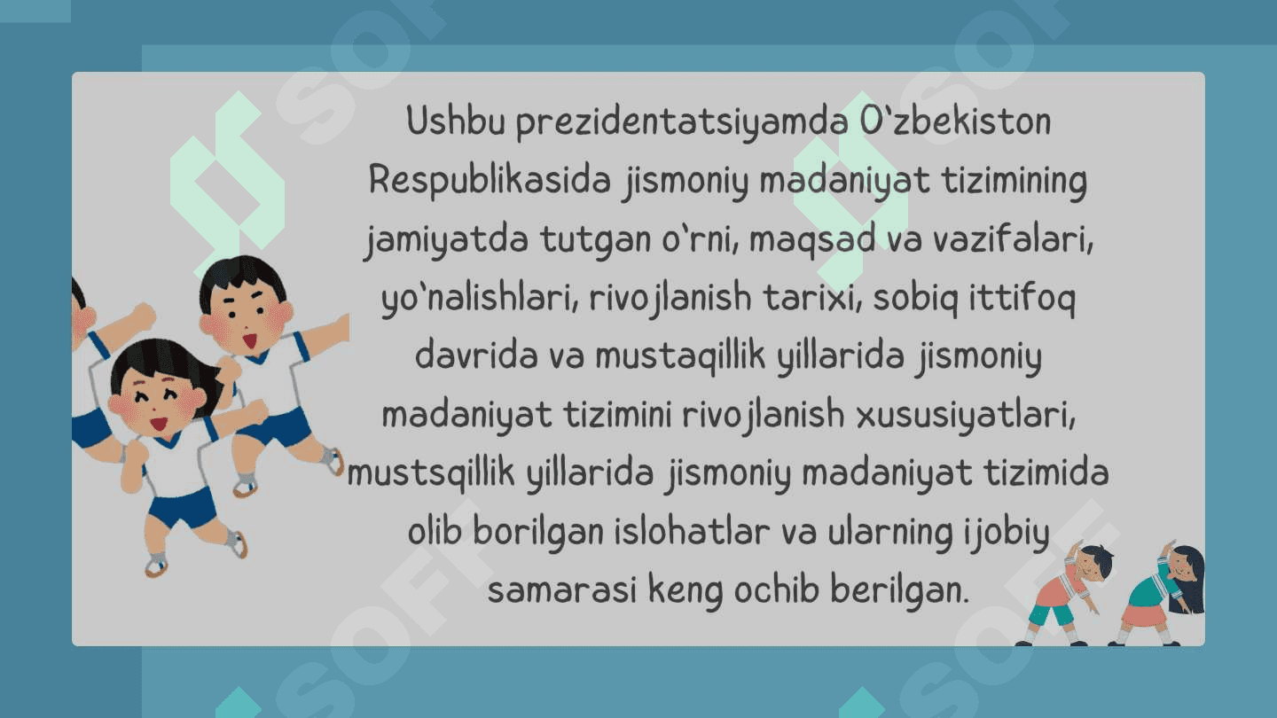 Jismoniy madaniyat nazariyasining  rivojlanishi 2