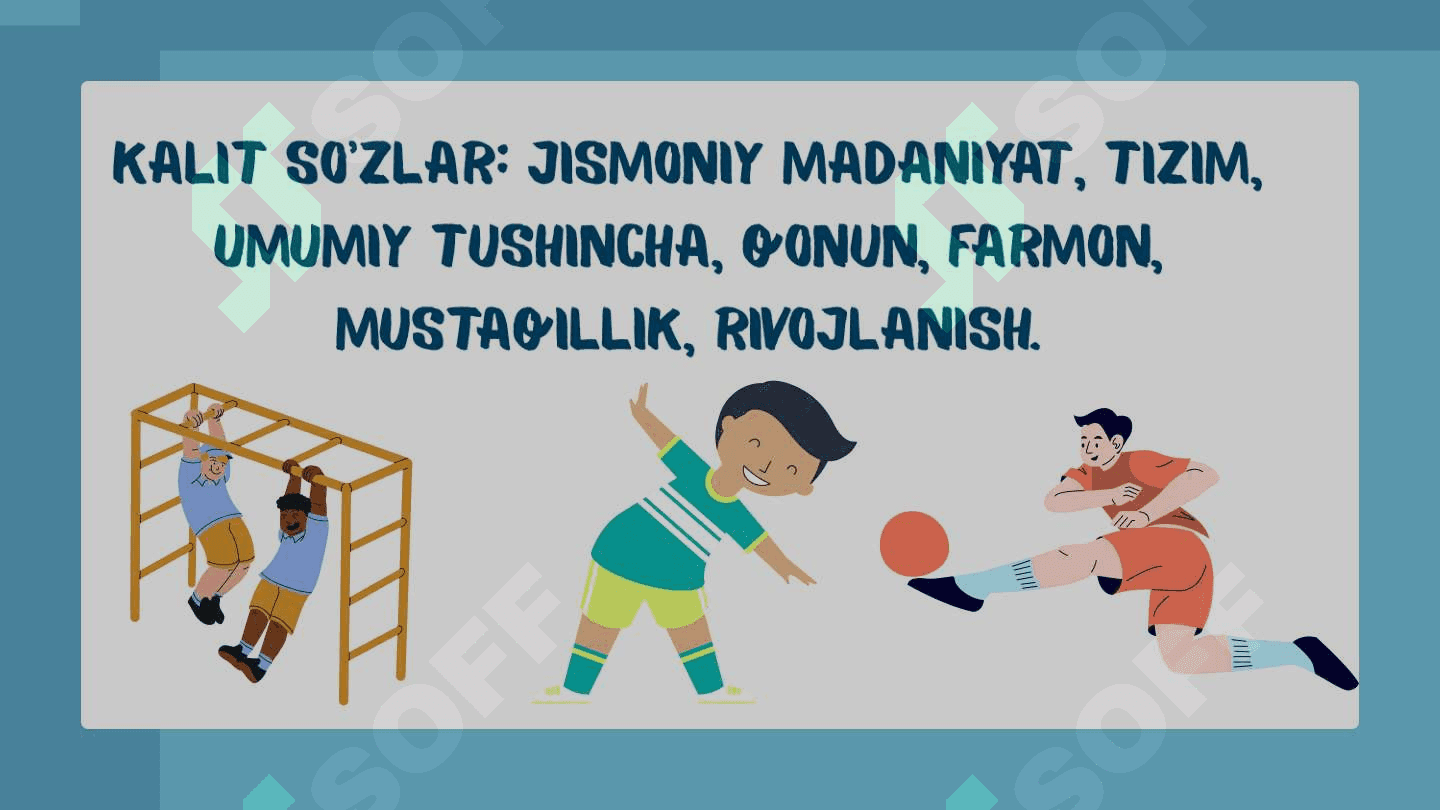 Jismoniy madaniyat nazariyasining  rivojlanishi 3