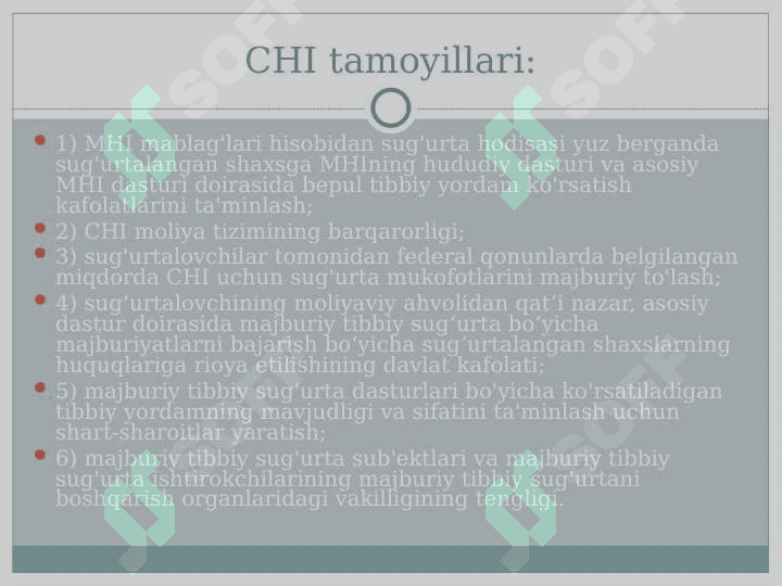 Tibbiy sug`urta. 6