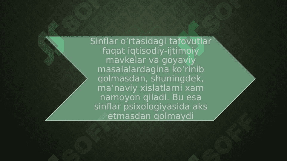 Milliy va sinfiy psixologiya 4