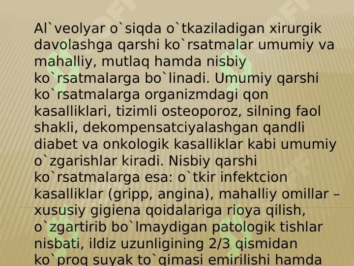 Parodont kasalliklarini jarrohlik davolash usullari 8