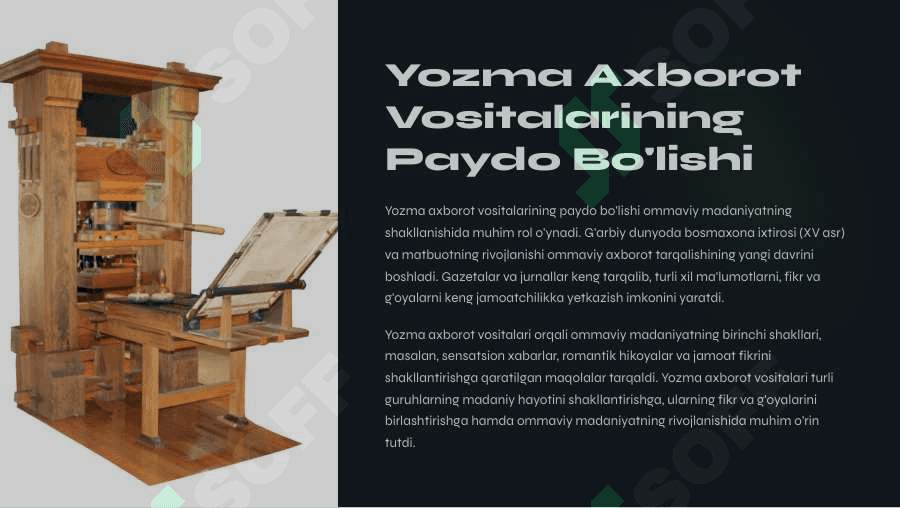 Ommaviy madaniyat shakllanish tarixi va uning turlari 3