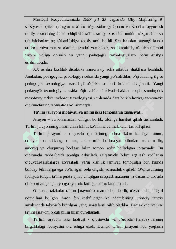 Didaktika ta'lim nazariyasi sifatida 4