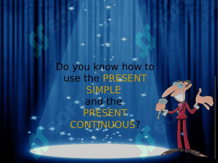 Present Simple x Present Continuous explained grammar guides 2