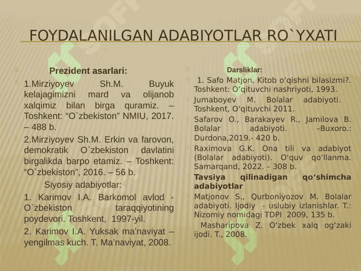 DIDAKTIK ADABIYOT HAQIDA UMUMIY MA’LUMOT 3