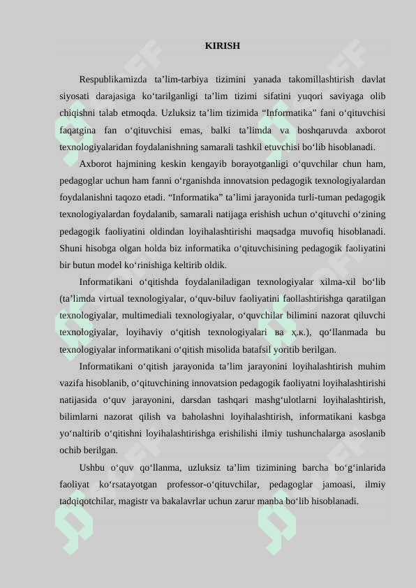 Informatika fanlarini o'qitishda darsdan tashqari mahg'ulotlarni tashkil qilish 3