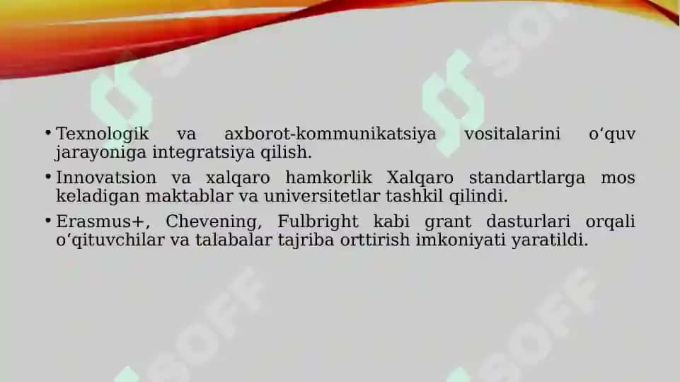 Mustaqillik yillarida ta'lim 5