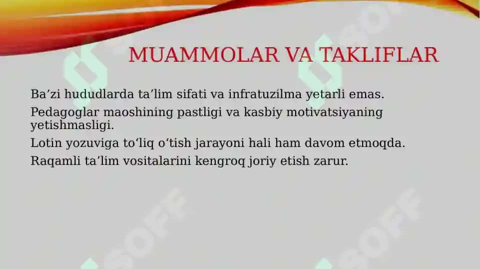 Mustaqillik yillarida ta'lim 7