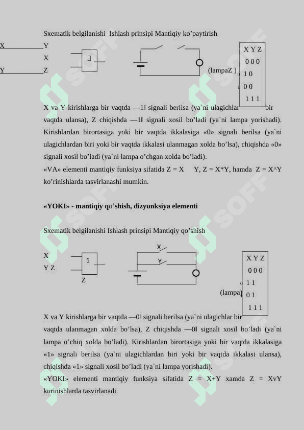 Mantiqiy elementlarni loyihalashning ahamiyati. 3