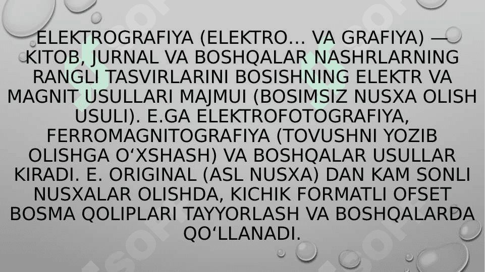Elektrografiya 3
