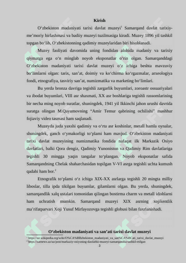 O'zbekiston madaniyat tarixi davlat muzeyi 3