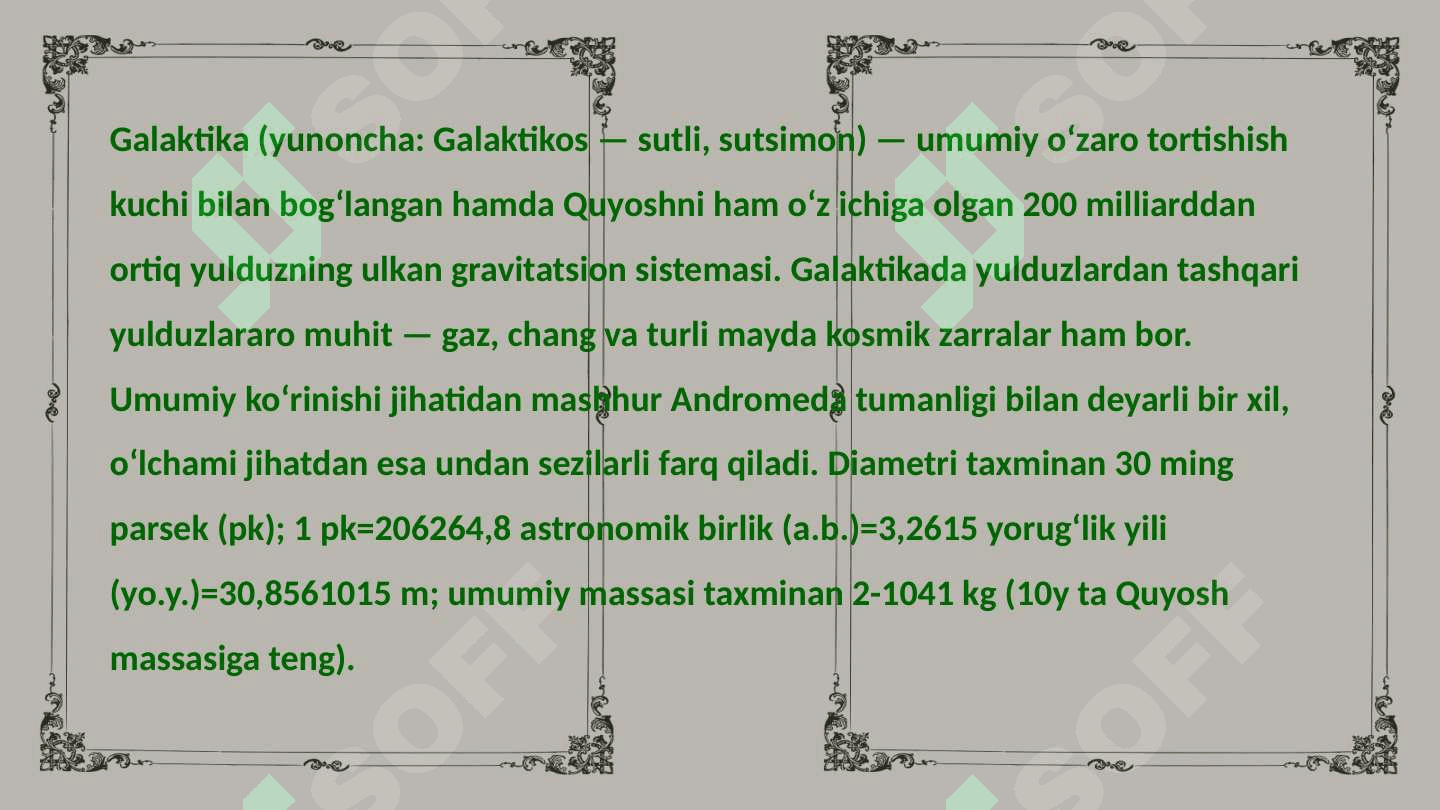 Olam,Galaktika,Quyosh sistemasi 3