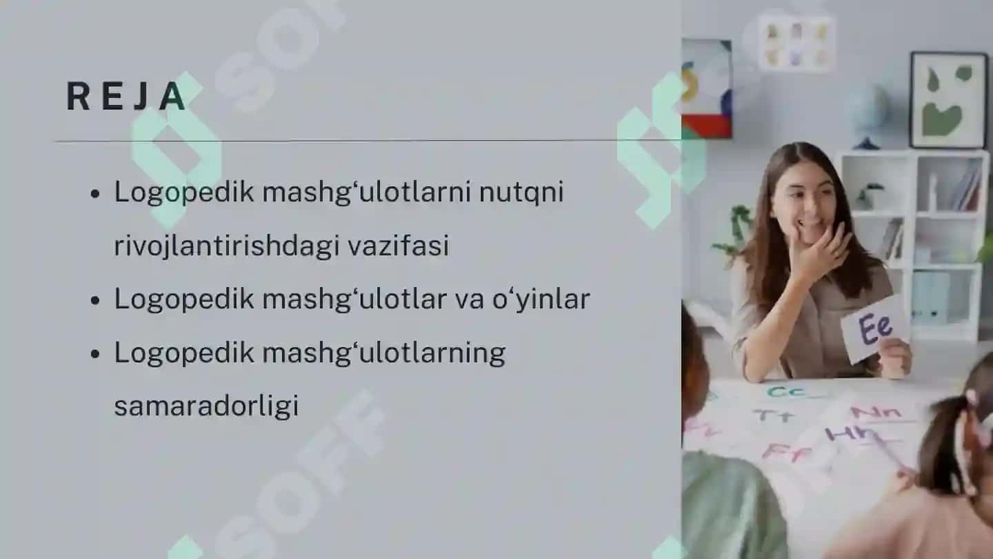 Logopedik mashgʻulotlar orqali nutqni rivojlantirish metodikasi 3