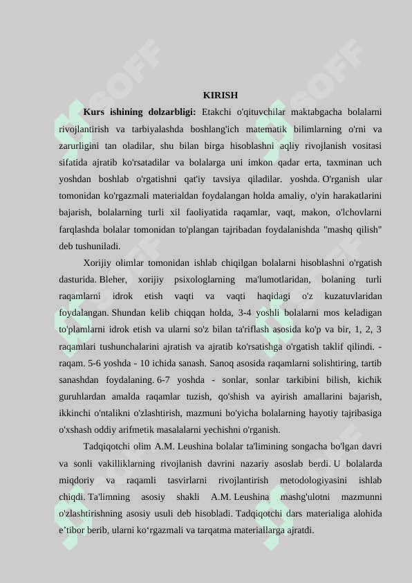 TARTIB VA MIQDOR. BUTUN SONLAR 3