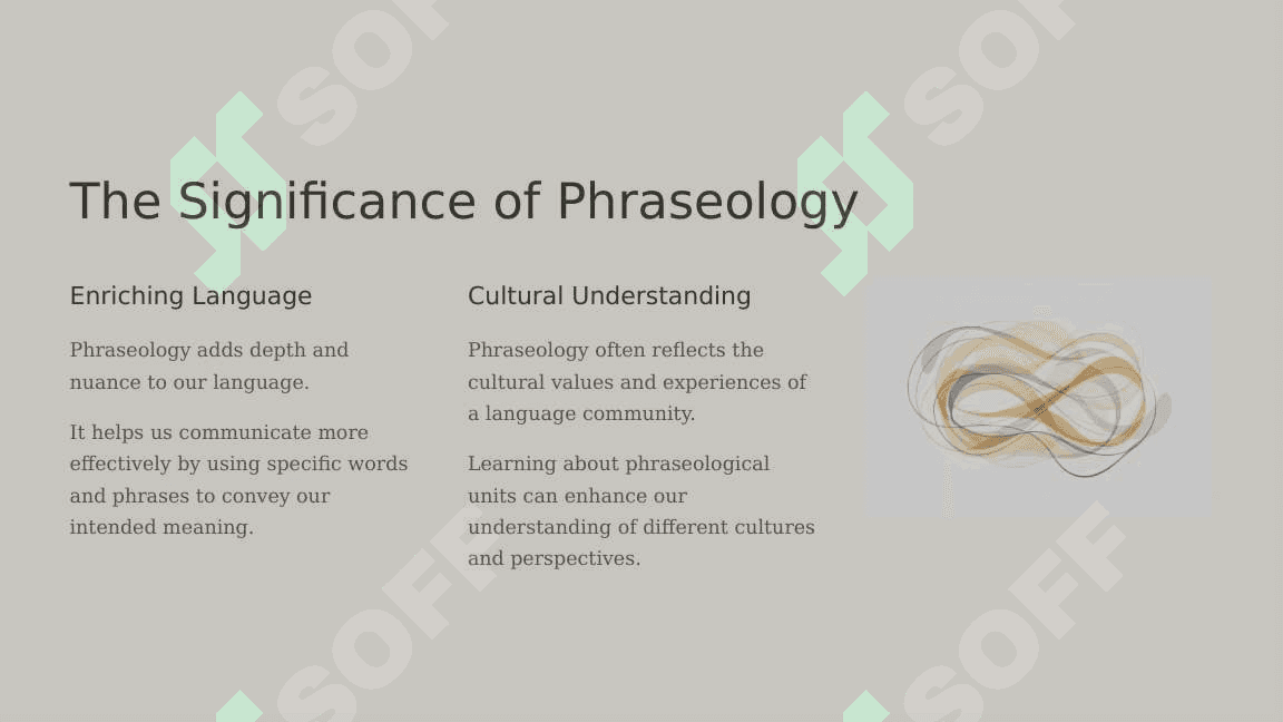 Phraseology. Exploring the Power of Language 4